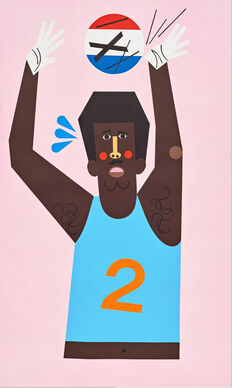 Nina Chanel Abney, ‘Two Years and Counting’, 2018