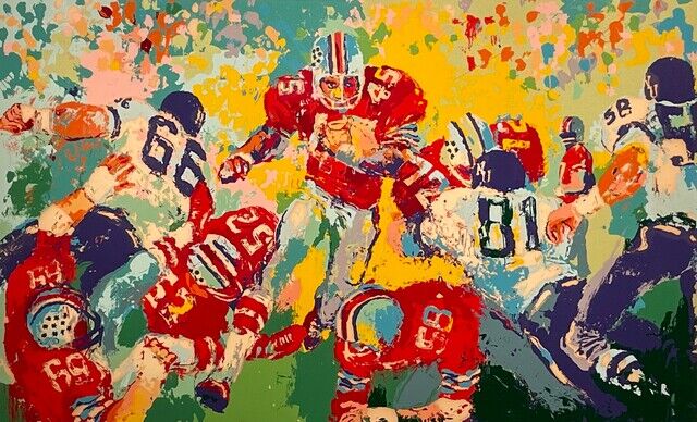 LeRoy Neiman | Archie Griffin (1973) | Available for Sale | Artsy