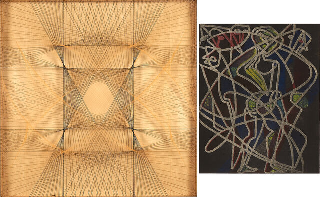 Sue Fuller | Two works of art: String Composition #103; Tides of the ...