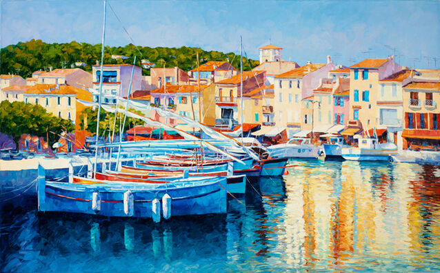 Alex Pauker | Harbor Reflections (N.A.) | Available for Sale | Artsy