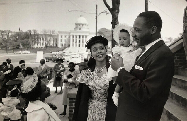Visionary civil rights leader Dr. Martin Luther King and his wife, Coretta Scott King visited United Nations Headquarters in New York in 1964. Each of us can stand up against racial Visionary civil rights leader Dr. Martin Luther King and his wife, Coretta Scott King visited United Nations Headquarters in New York in 1964. Each of us can stand up against racial