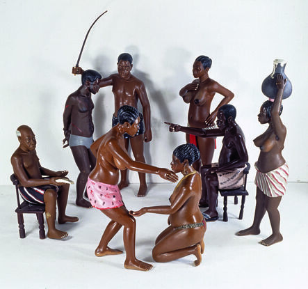Émile Guebehi and Nicolas Damas, ‘Untitled (Adultery Scene)’, 1991
