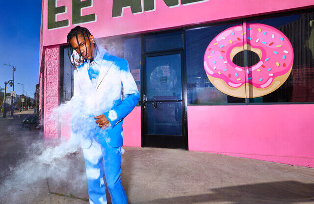 David LaChapelle | Travis Scott: Partly cloudy with a chance of ...