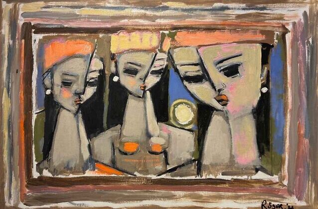 Endre Roder | Low Moon (2022) | Artsy