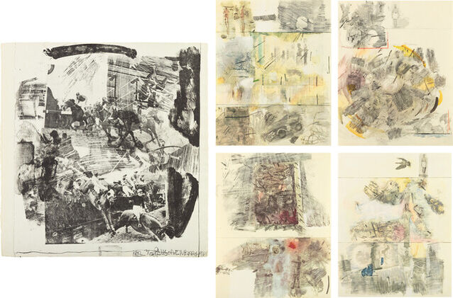 Robert Rauschenberg Xxxiv Drawings For Dante S Inferno F 19 S 15 1964 Artsy