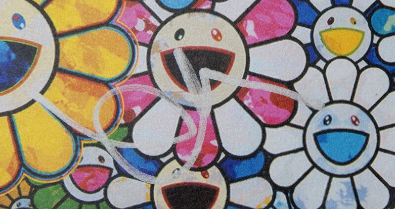 Takashi Murakami, Flowers with Smiley Faces (2020), Available for Sale