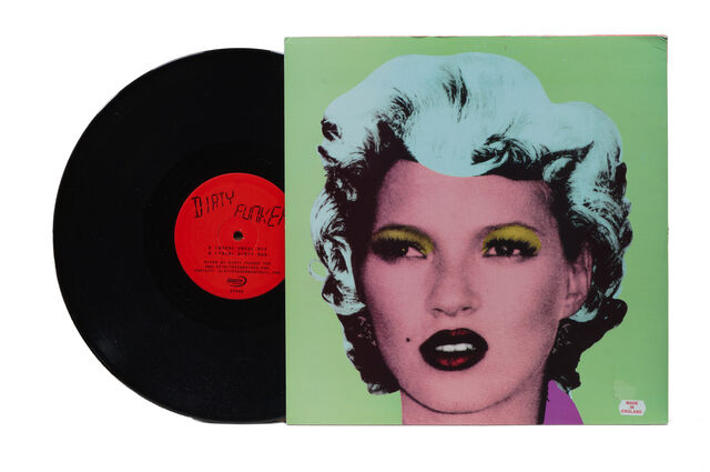 Banksy x Dirty Funker - Let's Get Dirty (Kate Moss) - Pochette de Banksy x Dirty Funker - Let's Get Dirty (Kate Moss) - Pochette de