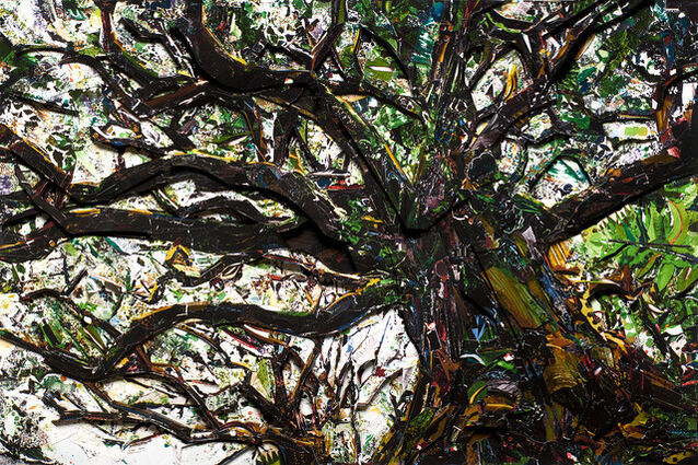 Vik Muniz | Tree, Scraps (2024) | Available for Sale | Artsy