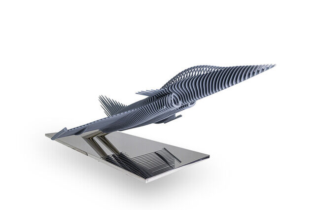 Antoine Dufilho | Dassault Aviation - Rafale - Grey (2021) | Artsy
