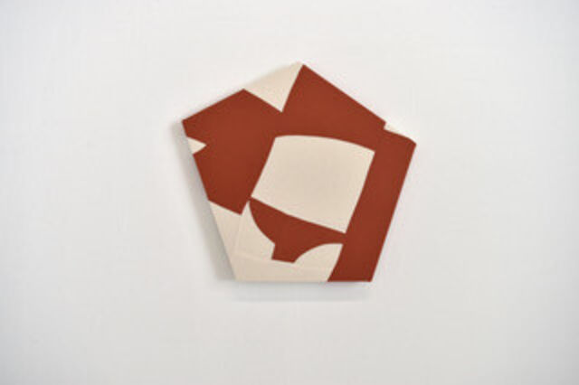 Tanja Rector | Rust Pentagon (2023) | Available for Sale | Artsy