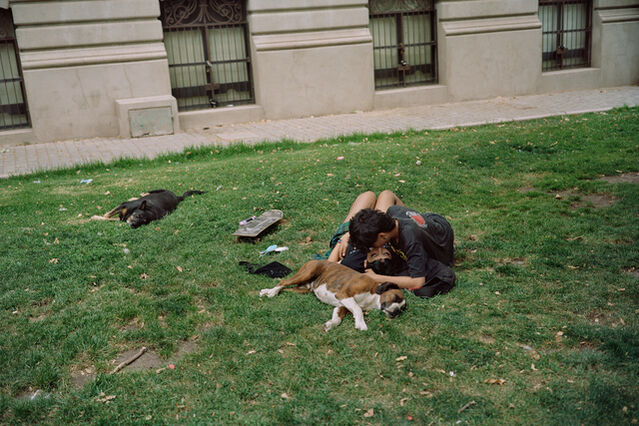 Eric Ruby Eric Ruby | Kissing Couple, Santiago, Chile (2021) | Artsy
