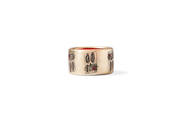 Rashid Johnson | Gold Ring Band (2020) | Artsy