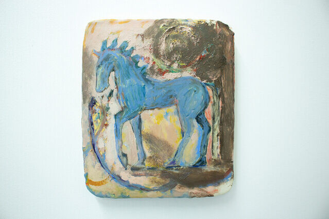Nina Royle | The Blue Horse (2022) | Available for Sale | Artsy