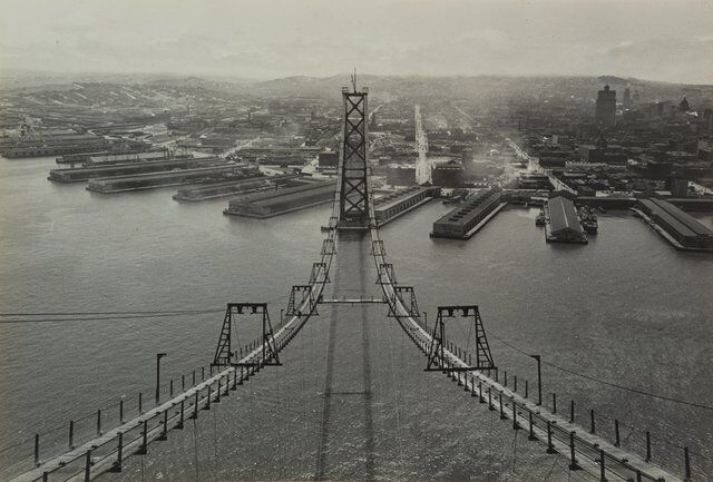 Peter Stackpole | Construction of the San Francisco - Oakland Bay ...