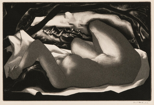 Doel Reed Figure in Landscape (1953) by Doel Reed | Artsy
