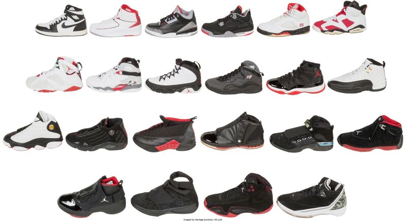 Air Jordan | Jordan Collezione (Retro Countdown Pack Collection); 22 Pairs ( 2008) | Artsy