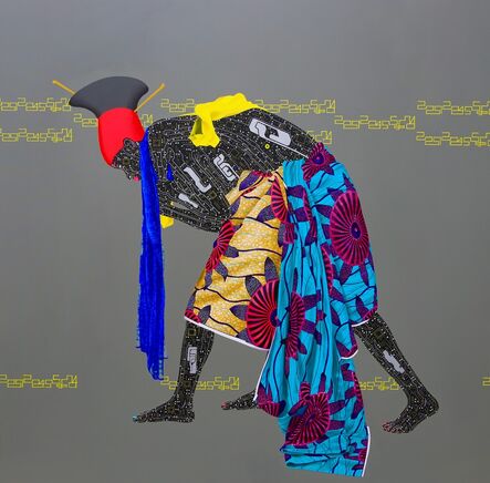 Eddy Kamuanga Ilunga, ‘No identity, no evolution  ’, 2015
