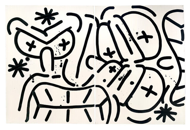 Slawn | Three Emotions (Diptych) (2021) | Artsy