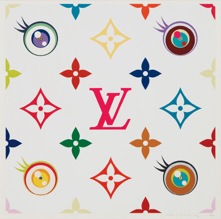 Louis Vuitton x Takashi Murakami Monogram Cherry Scarf – Vintage by Misty