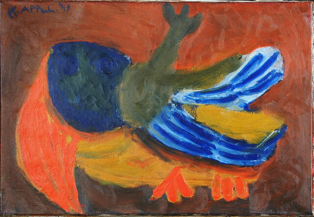Karel Appel Vliegende Vogel 1949 Available For Sale Artsy karel-appel-vliegende-vogel-1949-available-for-sale-artsy