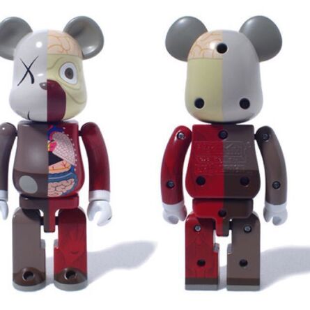 KAWS, Medicom Toy BEARBRICK X KAWS Tension 400% Available For Immediate  Sale At Sotheby's