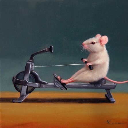Gym Rats by Lucia Heffernan Canvas Wall Art -  Portugal