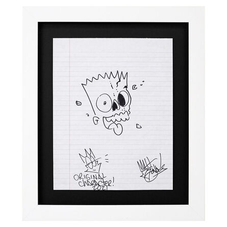 Matt Gondek, ‘Bart Simpson Sketch (2021)’, 2021
