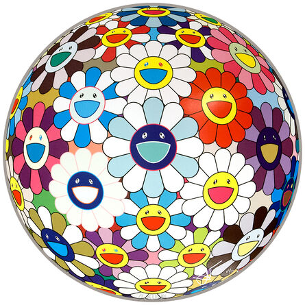 Artwork Replica Pop Art Flower ball by Takashi Murakami (Inspired