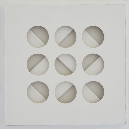 Paolo Scheggi, ‘Intersuperfcie curva- dal bianco’, 1967-1968