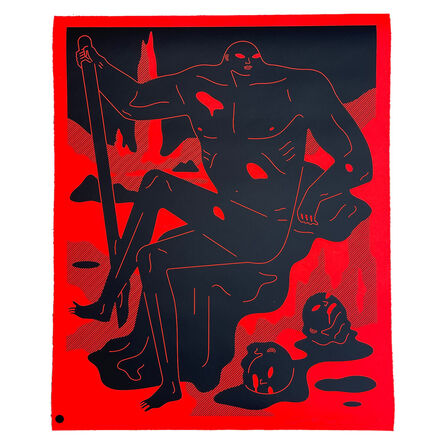 Cleon Peterson, ‘Day Has Turned To Night (Red)’, 2021