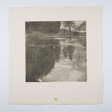Gustav Klimt, ‘STILLER WEIHER Still Pond [Das Werk Gustav Klimts]’, 1914