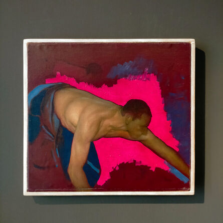 Tomas Watson, ‘Reaching Figure with Pink’, 2018