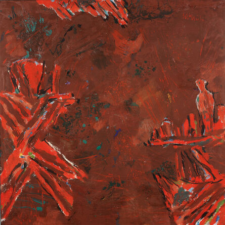 Max Weiler, ‘Still Life in Red’, 1958