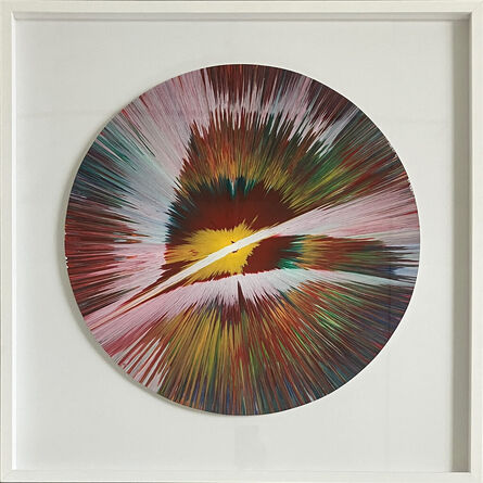 Damien Hirst, ‘Damien Hirst Spin Painting, (Damien Hirst Circle)’, 2009