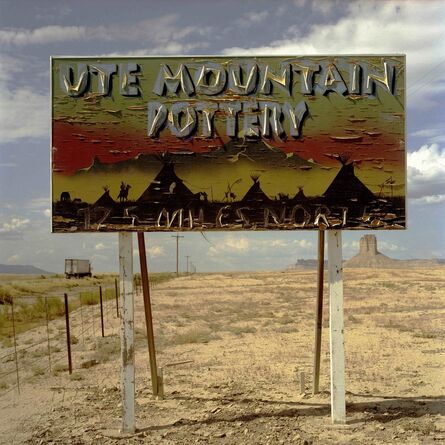 Steve Fitch, ‘Plywood Sign South of Cortez, CO July 21’, 2007