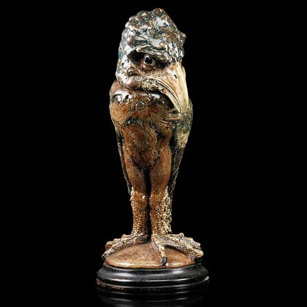 martin brothers tobacco jar LARGE BIRD C.1884 One of the most iconic