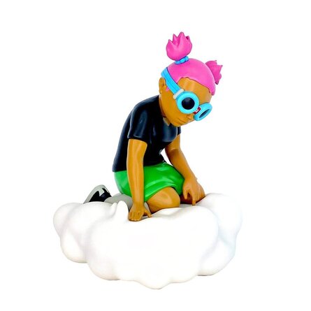 Hebru Brantley Flyboy The Great Debate Skateboard Deck Blue - DE Hebru Brantley Flyboy The Great Debate Skateboard Deck Blue - DE