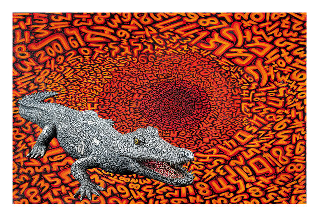 Tobia Ravà | Vortice Pericoloso (2017) | Available for Sale | Artsy