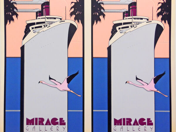 Cover image for PATRICK NAGEL, THE RARE DOUBLE SETS FROM THE JEFF WASSERMAN COLLECTION-ONLY ONE OF EACH AVAILABLE