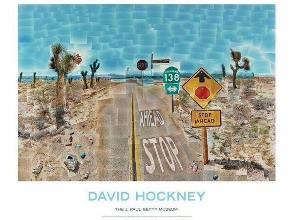 Cover image for A COLLECTION OF RARE DAVID HOCKNEY POSTERS INCLUDING CALIFORNIA POOLS