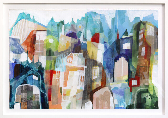 Maria Runyon Maria C Bernhardsson | Runyon Canyon View (2022) | For Sale | Artsy