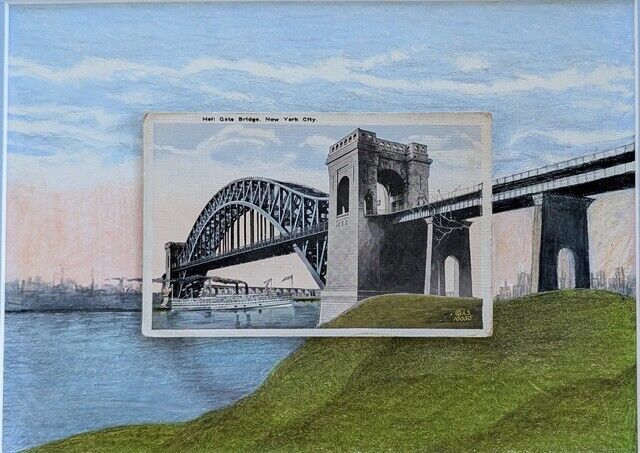 Steve Gerber | Hell Gate Bridge (2024) | Available for Sale | Artsy