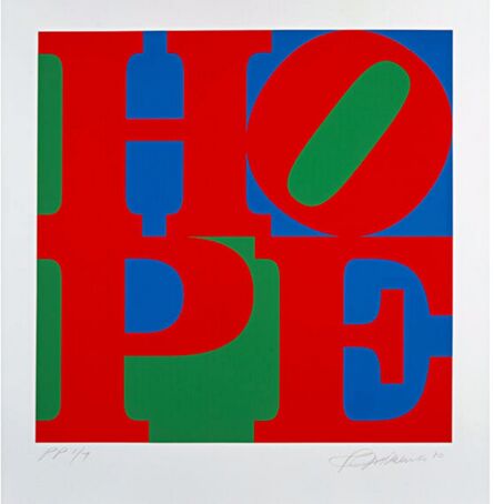 Robert Indiana, ‘Classic Hope’, 2010