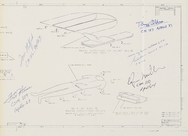 GORDON COOPER'S COMMAND MODULE BLUEPRINT | Artsy