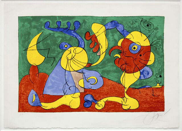 Joan Miró | Ubu Roi (Ubu King) (1966) | Artsy