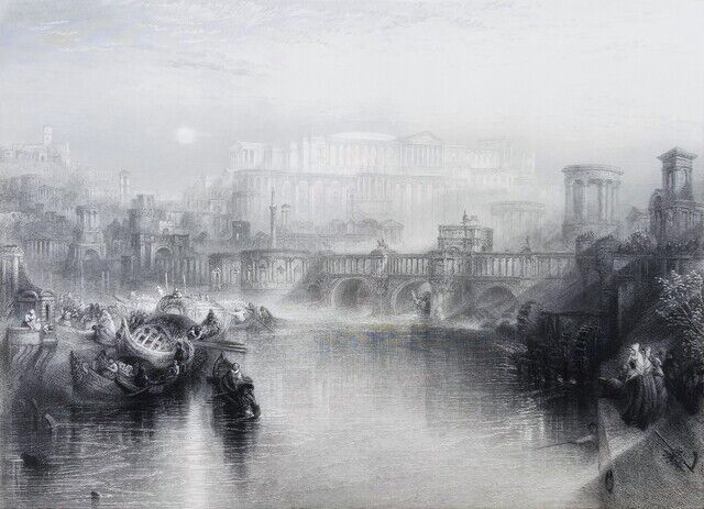 Jmw Rurner Rome J. M. W. Turner | Ancient Rome (1861) | Available for Sale | Artsy