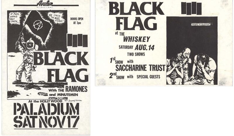 Black Flag concert poster  Black flag, Punk poster, Concert flyer