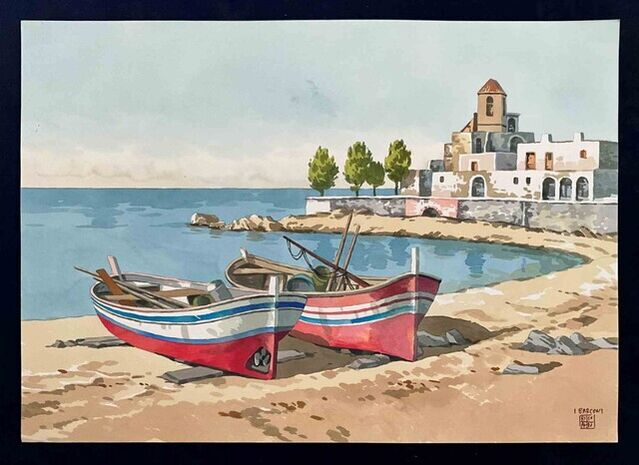 Aldo Riso | I Barconi (2000) | Available for Sale | Artsy