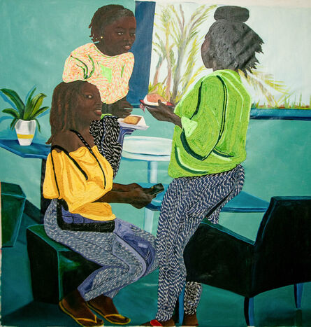 Cecilia Lamptey-Botchway, ‘At Frankie’s’, 2023