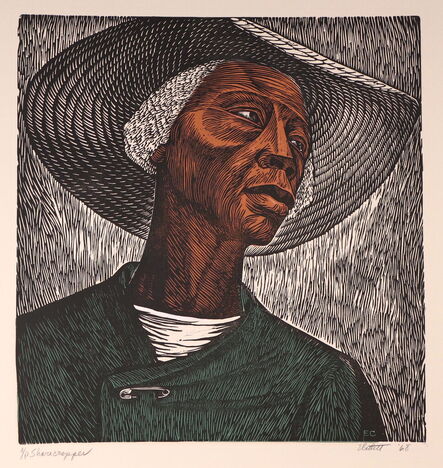 Elizabeth Catlett, ‘Sharecropper’, 1952-printed 1968